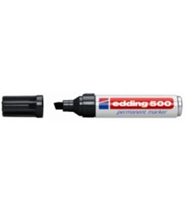 Rotulador permanente biselada reca negro edding 500-01 - ED50001