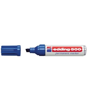 Rotulador permanente biselada recarg azul edding 500-03 - 190999