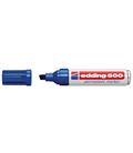 Rotulador permanente biselada recarg azul edding 500-03