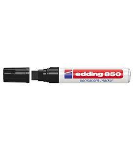 Rotulador permanente biselada recarg negro 850 edding 850-01