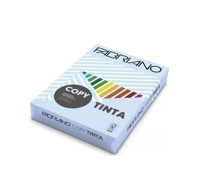 PAPEL COLOR A3 COPY TINTA 80G 250H AZUL CELESTE FABRIANO F60729742