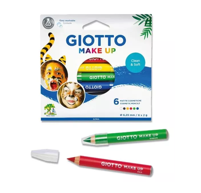 MAQUILLAJE LAPICES SET 6 UDS. COLORES SURTIDOS MAKE UP GIOTTO F474200