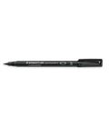 Rotulador permanente negro lumocolor 313 s staedtler 313-9 - ST3139