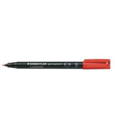 Rotulador permanente rojo lumocolor 313 s staedtler 313-2 - ST3132