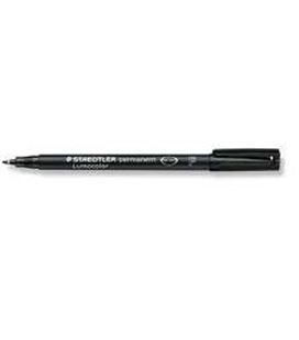 Rotulador permanente negro lumocolor 318 f staedtler 318-9 - ST3189