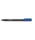 Rotulador permanente azul lumocolor 318 f staedtler 318-3 - ST3183