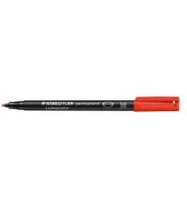 Rotulador permanente rojo lumocolor 317 m staedtler 317-2 - ST3172