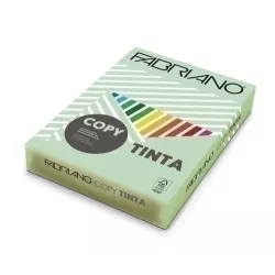 PAPEL A4 500H 80GRS VERDE MEDIO PASTEL AGUAMARINA FABRIANO F61221297