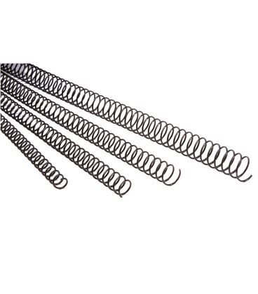 Espiral metalica 10mm negras (caja 100) paso 5:1 gbc esp915110 - 110417
