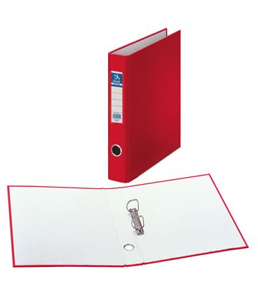 Carpeta 2 anillas fº 40mm carton fo. ofico. rojo dohe 09429 - 09429