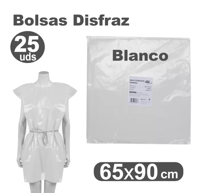 BOLSA BASURA 65X90 BLANCA GRAFOPLAS 00072070