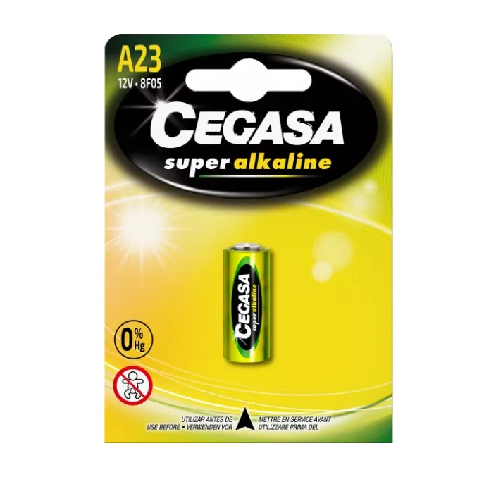 PILA A23 12V ALCALINA CEGASA 8F05 002305
