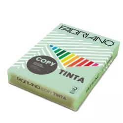 PAPEL A4 500H 80GRS VERDE CLARO PASTEL CHIARO FABRIANO F66121297