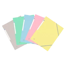 CARPETA GOMAS SOPALA A4 CARTON PASTEL TOP FILE OXFORD 400117805