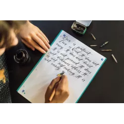 RECAMBIO A4 4 ANILLAS PUNTOS LETTERING 100H 5 COLORES PASTEL OXFORD 4001623