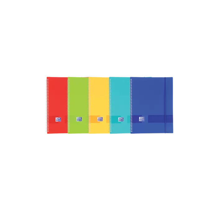 CARPETA 30 FUNDAS A4 ESPIRAL GOMA COLORES VIVOS OXFORD 400146217