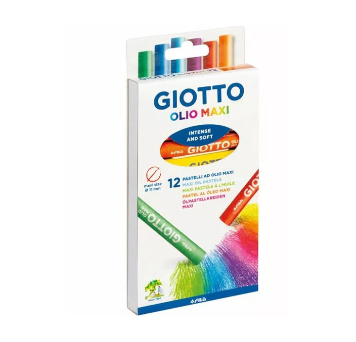 PINTURA OLIO MAXI C.12U GIOTTO F293000