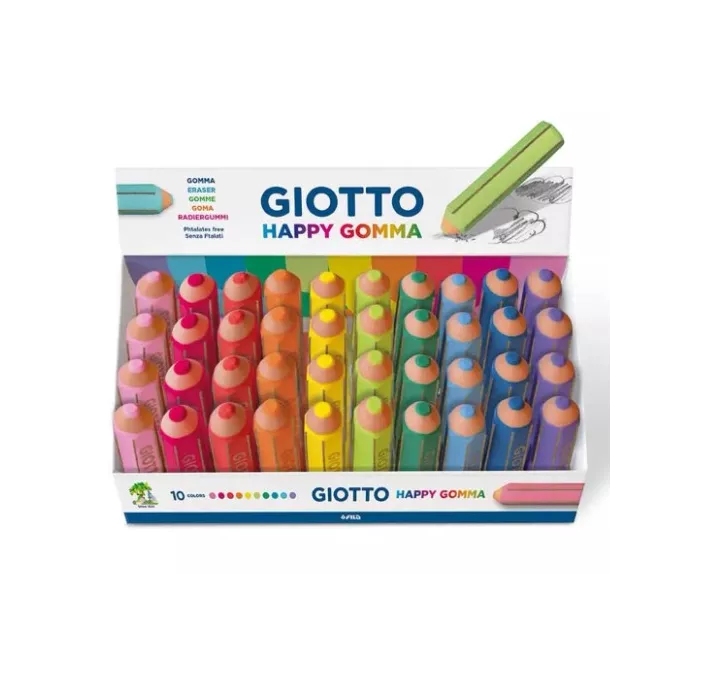 GOMA DE BORRAR CON FORMA DE LAPICERO SURTIDO GIOTTO F233800