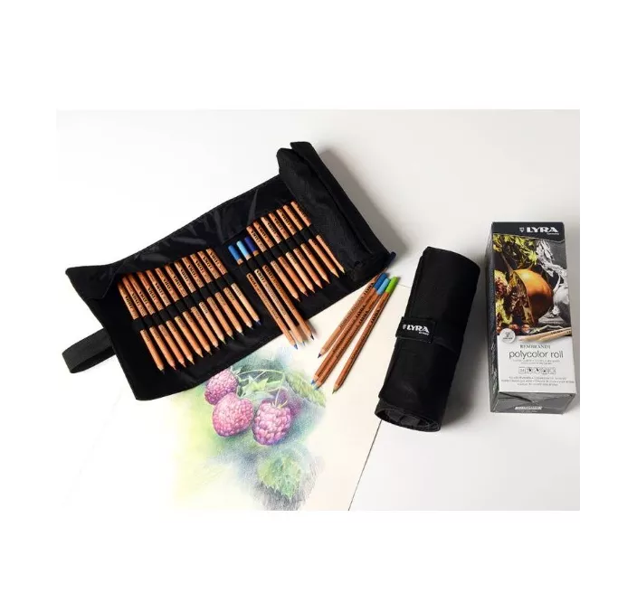 PINTURA MADERA 24C ESTUCHE ENROLLABLE LYRA L2004240