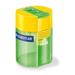 SACAPUNTAS DOBLE DEPOSITO REDONDO BLISTER STAEDTLER 512 006 BK