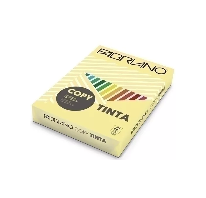 PAPEL COLOR A3 COPY TINTA 80G 250H AMARILLO (BANANA) FABRIANO F61129742