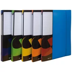 CARPETAS 100 FUNDAS SOLDADAS PP RÍGIDO Fº AZUL GRAFOPLAS 39709230