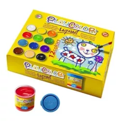 TEMPERA LIQUIDA BASIC 12UND 40ML PLAYCOLOR 19941
