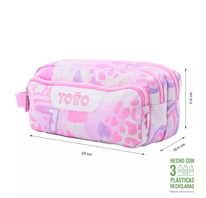 PORTATODO TRIPLE AGAPEC TOTTO AC52ECO009-2416Z-0KE/6HF/4QH/2AU/6CS/9JB/7C3