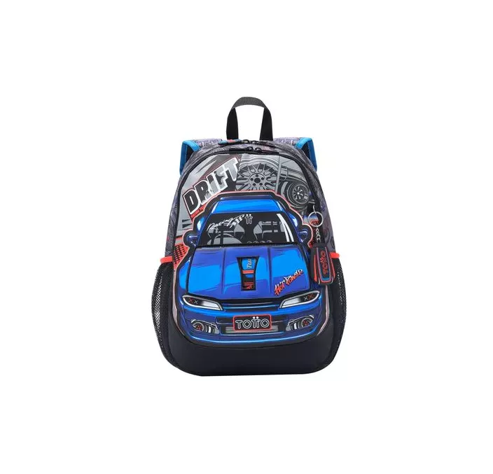 MOCHILA MEDIANA RACING M TOTTO MJ04RAC002-2410-5HRM