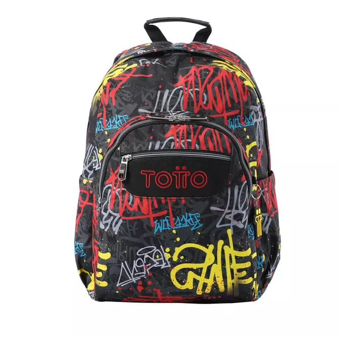 MOCHILA ACUARELES TOTTO MA04ECO021-2416N-6CS/9JB/2AU/4QH/0KE/6HF