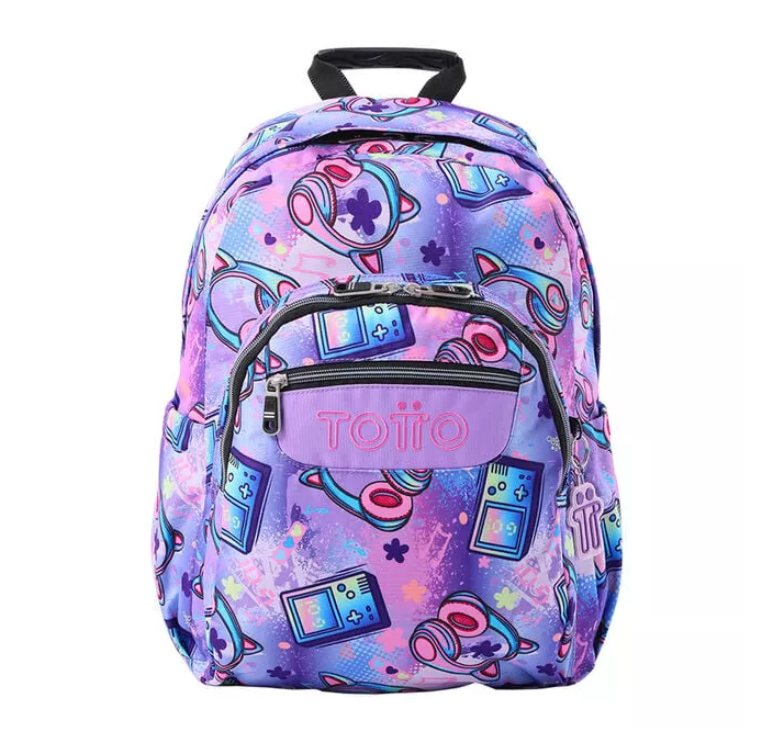 MOCHILA ACUARELES TOTTO MA04ECO021-2416N-6CS/9JB/2AU/4QH/0KE/6HF