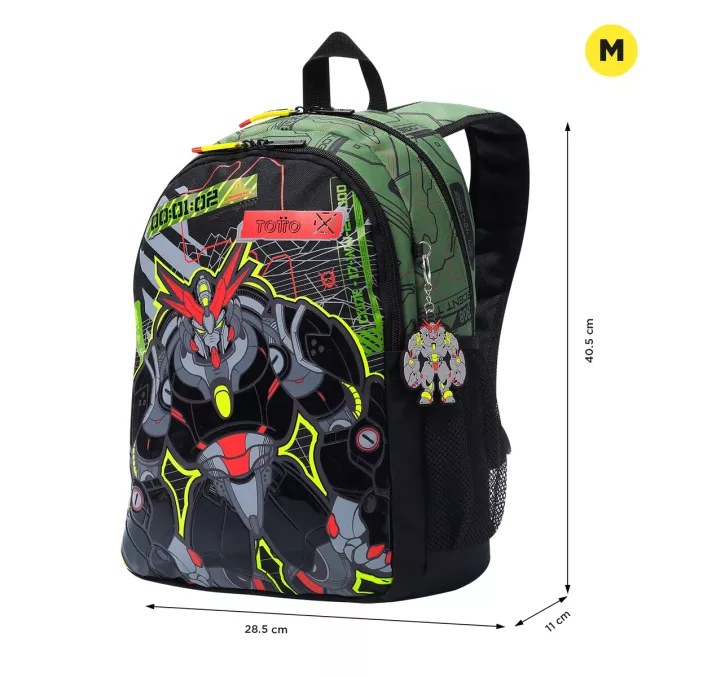 MOCHILA MEDIANA ARGON M TOTTO MJ04AGN002-2410-5D7M
