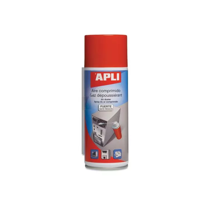 SPRAY AIRE COMPRIMIDO 300ML FUERTE APLI 11298