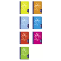 CUADERNO 4º GRAPA 3MM 50H SURTIDO LAMELA 06C003