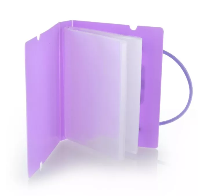 TARJETERO MINI 40 TARJETAS BLUSH PASTEL OFFICE BOX 25305