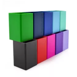 CUBILETE PORTA LAPICES SILICONA SURTIDO COLORLINE 29011