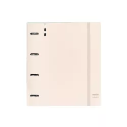 CARPEBLOCK PP FOAM 4 ANILLAS C/RECAMBIO SAFTA "LIGHT PINK" SAFTA 542425667