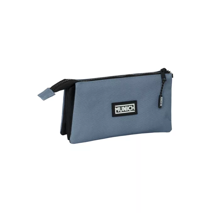 PORTATODO TRIPLE MUNICH BASICOS "GRIS" SAFTA 842421744