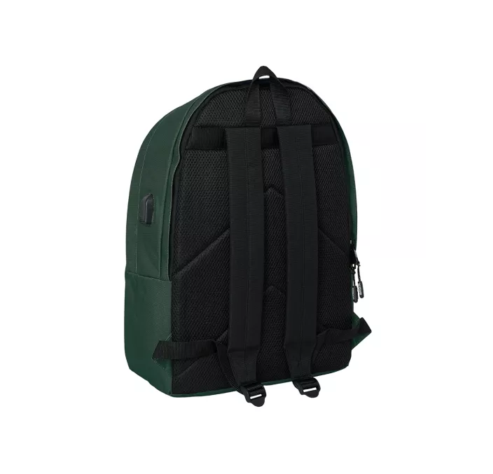 MOCHILA DOBLE PORTATIL 15,6"+USB MUNICH BASICOS "VERDE" SAFTA 642423820