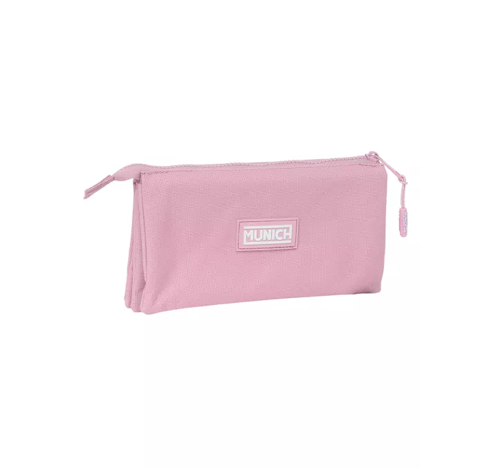 PORTATODO TRIPLE MUNICH BASICOS "ROSA" SAFTA 842406744