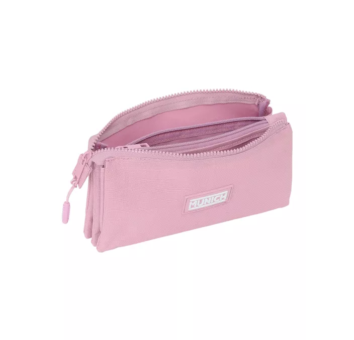 PORTATODO TRIPLE MUNICH BASICOS "ROSA" SAFTA 842406744