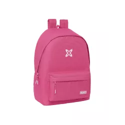 MOCHILA DOBLE PORTATIL 15,6"+USB MUNICH BASICOS "FUCSIA" SAFTA 642407820