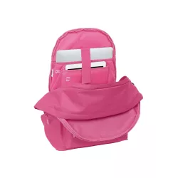 MOCHILA DOBLE PORTATIL 15,6"+USB MUNICH BASICOS "FUCSIA" SAFTA 642407820