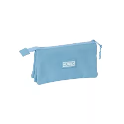 PORTATODO TRIPLE MUNICH BASICOS "AZUL" SAFTA 842409744