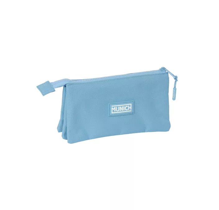 PORTATODO TRIPLE MUNICH BASICOS "AZUL" SAFTA 842409744