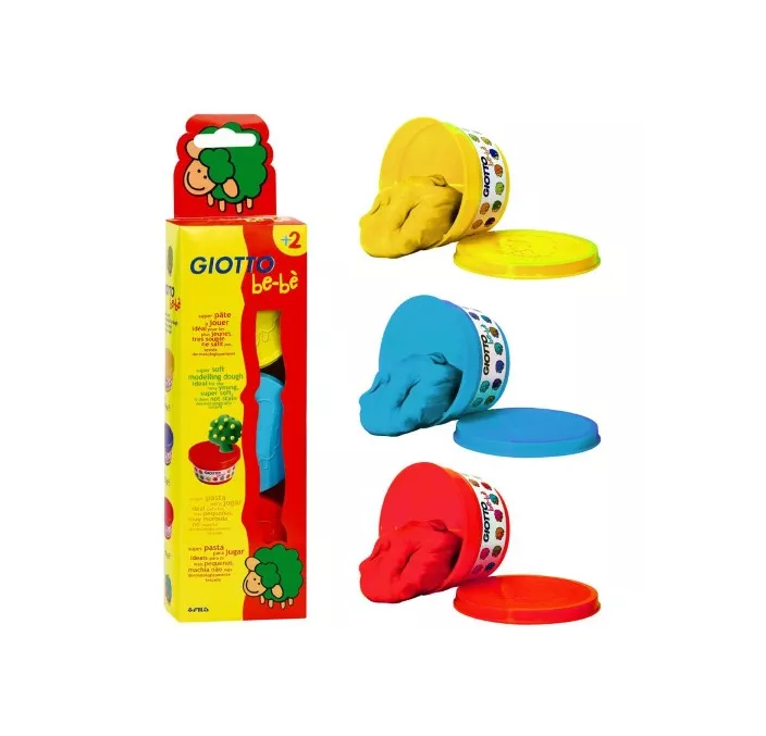 PLASTILINA 100ML INFANTIL BE-BE GIOTTO 3U. FILA 462501