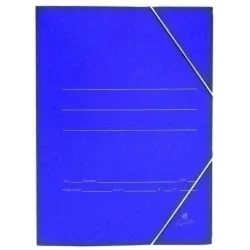CARPETA GOMA SOLAPA Fº CARTON AZUL 10404078
