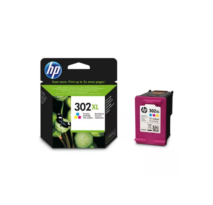 CARTUCHO DESKJET COLOR Nº302XL HP F6U67AE