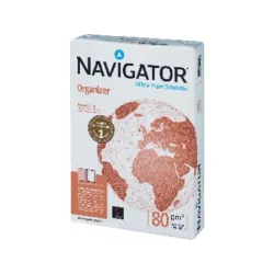 PAPEL A4 500H 80GRS MULTIFUNCION TALADRADO 4 AGUJEROS NAVIGATOR 003200