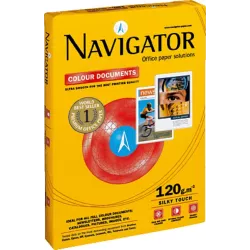 PAPEL A4 250H 120GRS SATINADO ULTRABRILLO NAVIGATOR 140372
